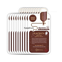 Bộ 10 Gói Mặt Nạ Nhau Thai Cừu Tăng Độ Đàn Hồi Và Chống Lão Hóa Da Mediheal Placenta Revital Essential Mask Ex
