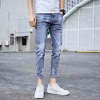 Quần jean nam cao cấp hàn quốc đẹp mẫu hot 2021