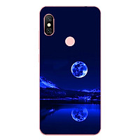 Ốp Lưng Dẻo Cho Điện Thoại Xiaomi Redmi Note 6 Pro - Moon 02