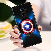 Ốp điện thoại dành cho máy Samsung Galaxy A8 Plus - Khiên của captain MS ACZTU009