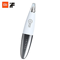 inFace MS7000 Máy hút mụn dầu đen/ Máy hút mụn cá nhân 2 chế độ hút/ 3 đầu hút