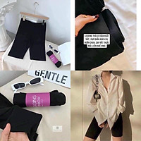 Quần Legging Lửng Nâng Mông Siêu Hót Co Dãn 4 Chiều