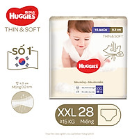 Tã quần cao cấp Hàn Quốc Huggies Thin & Soft L44/XL36/XXL28