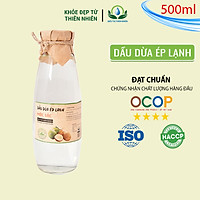 Dầu Dừa Ép Lạnh Mộc Sắc