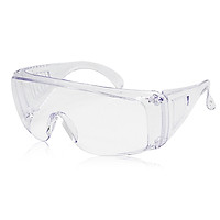 Safety Glasses Adults Personal Protective Eyewear with Clear Anti Fog Scratch Resistant Lenses Use with Prescription
