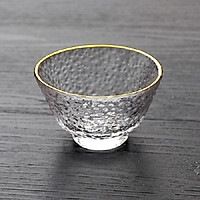 Chén uống trà thủy tinh 014