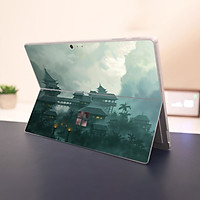 Skin dán hình Tranh thủy mặc x02 cho Surface Go, Pro 2, Pro 3, Pro 4, Pro 5, Pro 6, Pro 7, Pro X