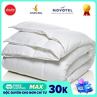 Ruột Chăn Khách Sạn/Resort 5 Sao Cao Cấp DaDa - Mềm Mịn & Thoáng Mát/ Dùng Được 4 Mùa - Gòn Lông Vũ Nhân Tạo - Size 220x200 - Hàng Chính Hãng
