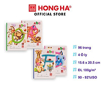 Vở 4 ô ly 96 trang Hồng Hà Class ABC 0401 dành cho học sinh miền Trung - Nam (10 quyển)