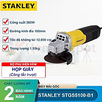 Máy mài góc 580W Stanley STGS5100