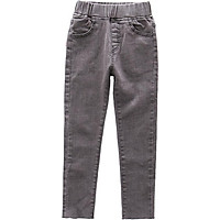 Baby Girls Fashion Pencil Pants Kids Jeans Clothes Cotton Denim Stretch Waist Slim Skinny Pants