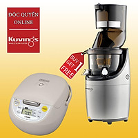 Máy ép chậm dành cho kinh doanh Kuvings CS520CB (500ml) - TẶNG NỒI CƠM ĐIỆN TỬ TIGER JBV-S10W - Hàng chính hãng