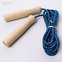 Dụng cụ nhảy dây tập thể dục cán gỗ chống trơn trượt