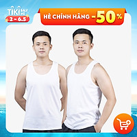 Combo 2 áo ba lỗ nam, áo 3 lỗ nam, sợi cotton mềm mịn, thấm hút mồ hôi tốt, thoáng mát, mặc thoải mái JAMANO