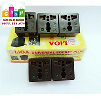 Phích Ổ Cắm Điện Đa Năng Lioa Chuyển 3 Chấu Thành 2 Chấu LIOA - Hàng chính hãng