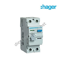 Cầu dao chống rò, chống giật Hager (RCCB) 2 cực - CD280B