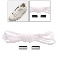 Elastic No Tie Shoe Laces for Adults, Kids, Elderly, System with Elastic Shoe Laces(1 Pair)
