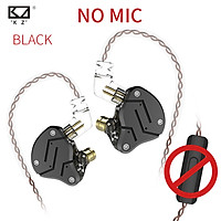 KZ ZSN Metal In Ear Earphone Hybrid Technology 1BA+1DD HIFI Bass Earbuds Monitor Headset Sport Noise Cancelling Headphones With Detachable Detach 2Pin Cable Wired Earphone For Smartphone MP4 MP3 Player Music Earphones