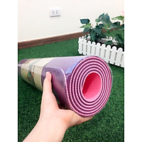 Thảm Tập Yoga 2 Lớp - Tặng Kèm Túi Đựng Thảm