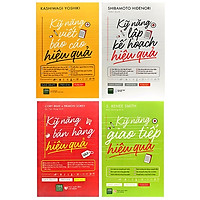 Bộ Sách Kỹ Năng Làm Việc Chuyên Nghiệp (Bộ 4 Cuốn)