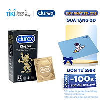Bao cao su Durex Kingtex 12 bao