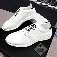 Giày Da Nam Mõm Nhọn Kiểu dáng Hàn Quốc - Giày Da Nam Cao Cấp Vip8.9