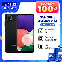 Điện thoại Samsung Galaxy A22 (6GB/128GB) - Hàng chính hãng- Đã kích hoạt bảo hành điện tử