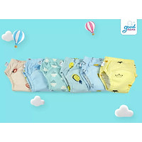 Combo 5 Quần tập bỏ bỉm xuất Hàn đóng túi zip hàng đẹp loại 1