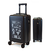 Vali Nhựa Du Lịch Tay Kéo Thời Trang Phong Cách Đường Phố Size Cấp 20 Inch 24 Inch 26 Inch