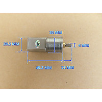 Motor giảm tốc 3V 6v chế xe