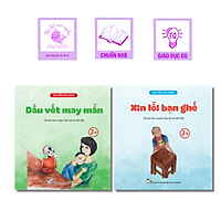 Combo truyện tranh thiếu nhi: Dấu vết may mắn và Xin lỗi bạn ghế