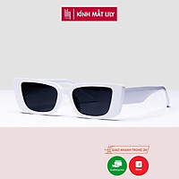 Kính mát nữ Lilyeyewear mắt vuông nhỏ thời trang hiện đại BST Hè 2021 3909