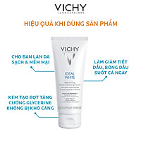 Sữa Rửa Mặt Tạo Bọt Dưỡng Trắng Da Vichy Ideal White Brightening Deep Cleansing Foam 100854586 (100ml)
