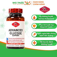 Viên Uống Olypian Labs Advanced Glucose Hỗ Trợ Người Tiểu Đường - Hộp 60 Viên