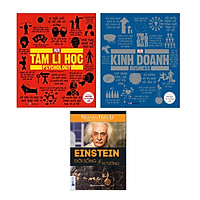Combo Khái Lược Những Tư Tưởng Lớn Tâm Lý Học Và Kinh Doanh Tặng Kem Cuốn Einstein - Đời Sống Và Tư Tưởng