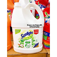 Nước rửa chén Sunlight thiên nhiên muối khoáng lô hội 3,6kg