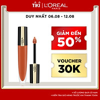 Son kem lì nhẹ môi cao cấp Rouge Signature L'Oreal Paris 7ml