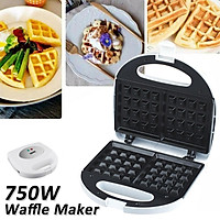 220V 750W Electric Waffle Maker Household Pancake Pan Breakfast Maker Stainless steel