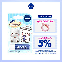 Son Dưỡng Môi Chuyên Sâu Nivea Lip Original Care - Tặng Kèm Ốp Son - 85061
