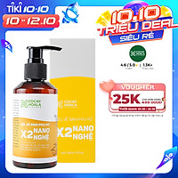 Gel Vệ Sinh Phụ Nữ Giảm Viêm Ngứa X2 Nano Nghệ Cocayhoala 150ml