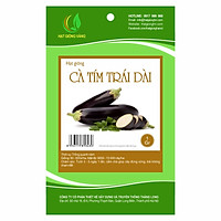 Hạt giống Cà tím trái dài Golden Seeds gói 1 Gr