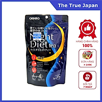 Trà hỗ trợ giảm cân ban đêm Orihiro Night Diet Tea (20 gói) - Tặng túi zip 3 kẹo mật ong Senjaku
