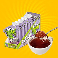 Thạch trái cây uống cung cấp vitamin C Want Want (vị nho) - 90gx6 gói/ hộp