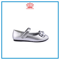 Giày Búp Bê Bé Gái Đi Học Đi Chơi Crown Space UK Ballerina Trẻ Em Cao Cấp CRUK3118 Nhẹ Êm Thoáng Size 27-31/4-14 Tuổi