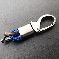 Metal Key Chain Car Key Holders PU Rope Horseshoe Buckle Hook Automotive Supplies