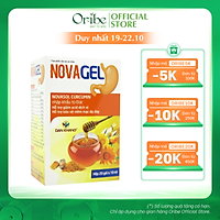 Gói Hỗ Trợ Giảm Đau Dạ Dày Tức Thì, Cải Thiện Tình Trạng Đầy Hơi Ợ Chua, Đau Rát Bao Tử Novagel Hộp 20 gói - Nguyên Liệu Nhập Khẩu Châu Âu