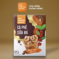 Cà phê sữa đá hòa tan - The Coffee House - 220gr - cafe gói hòa tan, cà phê sữa, thơm ngon đậm vị