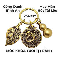 Móc Khóa Xe Máy Ô Tô 12 Con Giáp Phong Thủy THEO BẢN MỆNH
