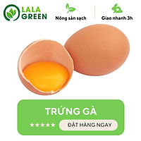 TRỨNG GÀ - 1 VỈ 10 TRÁI