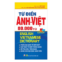 Từ Điển Anh – Việt 80.000 Từ (VL)